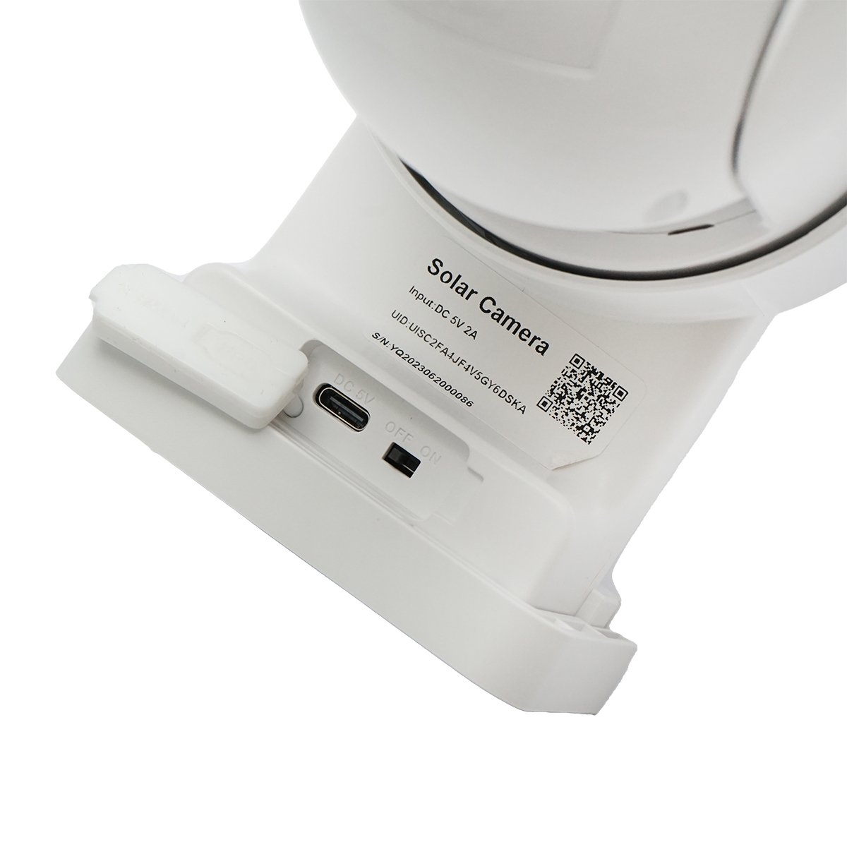 Camera supraveghere 4MP, WIFI rotativa cu panou solar 5W, PTZ, 1080P, UBOX